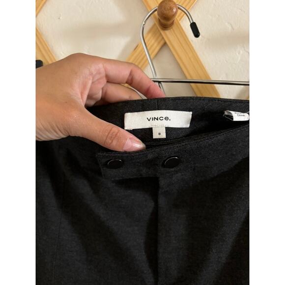 Vince Pants Women's 8 Dark Gray Skinny Ankle Trousers - Picture 3 of 7